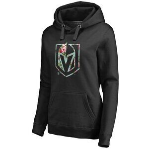 Fanatics Vegas Golden Knights Lovely Floral Pullover Hoodie Black 2XL
